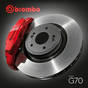 순정 제네시스 G70/스팅어 브렘보 브레이크 튜닝 패키지 - 현대모비스 순정부품